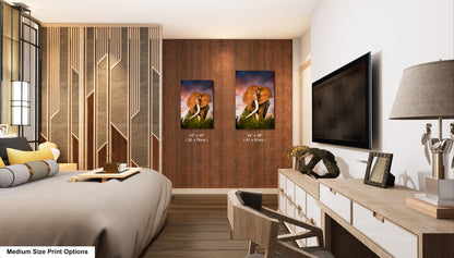 a bed room with a neatly made bed and a flat screen tv