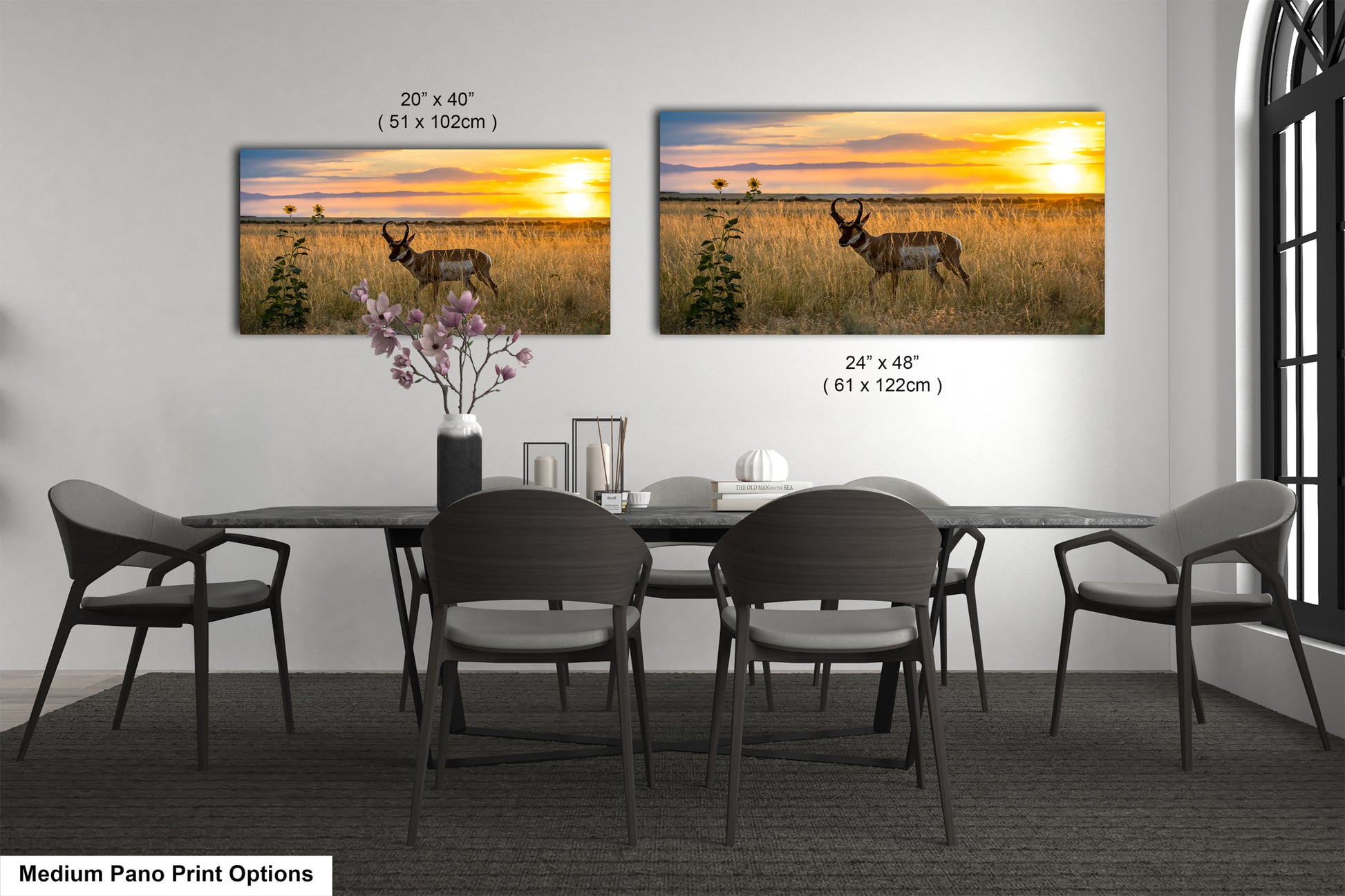 Medium Pano Print Options
