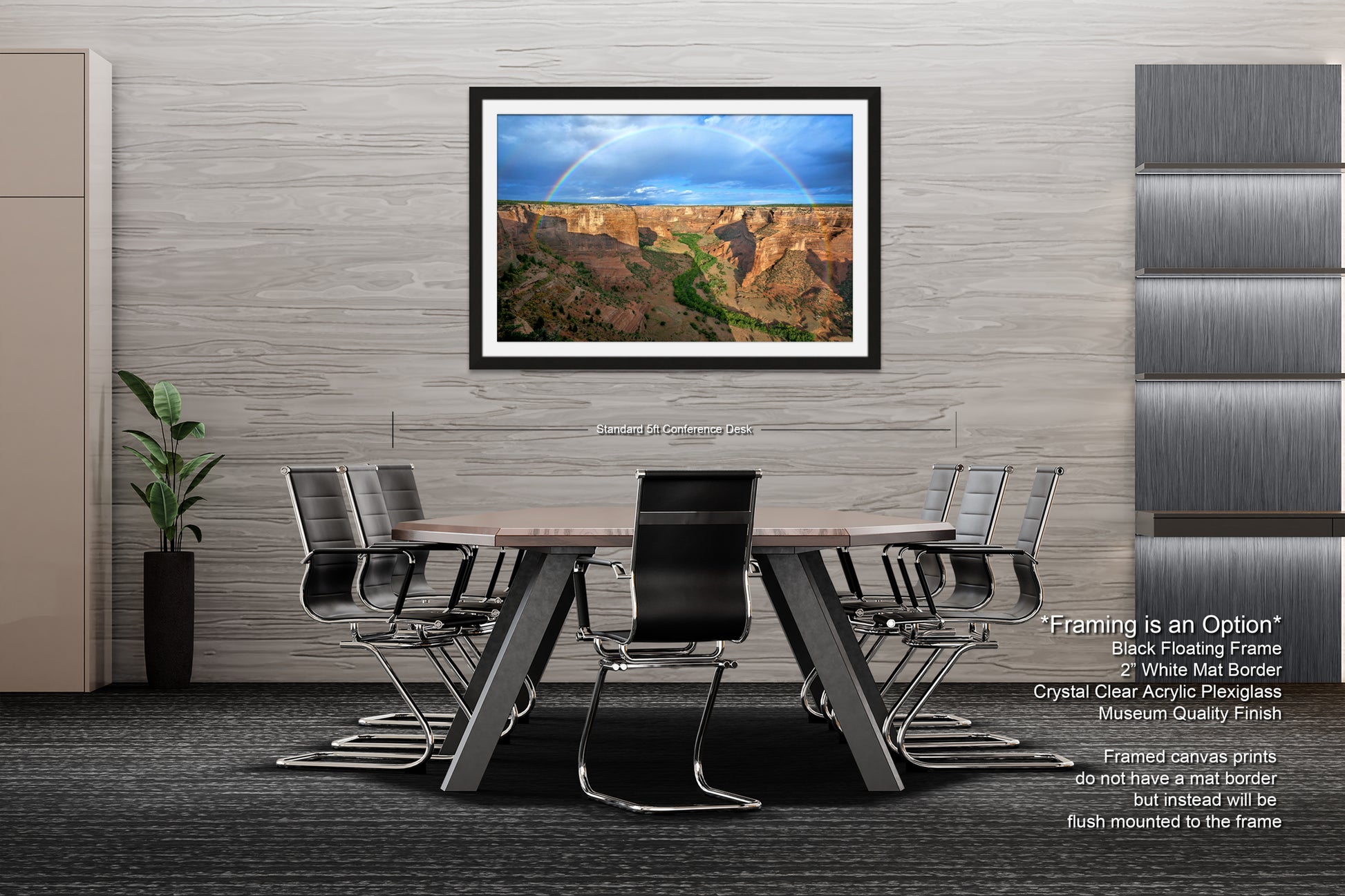 a picture of a dining room with a table and chairs