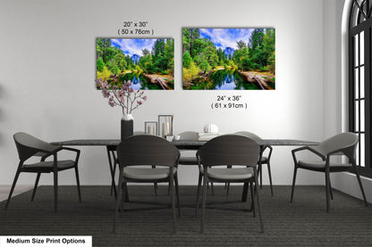 a dining room with a table and chairs
