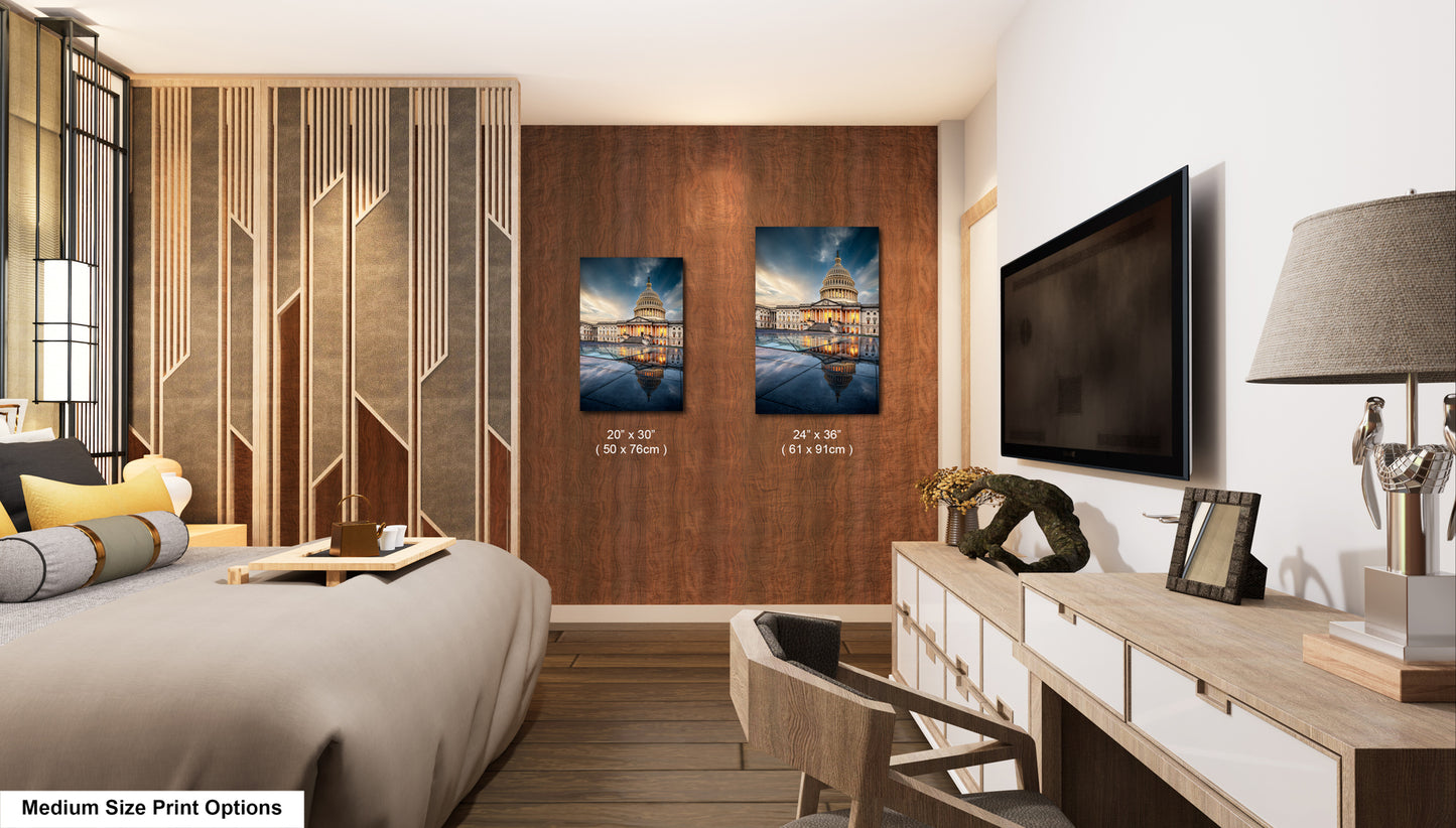 a bedroom with a large bed and a flat screen tv