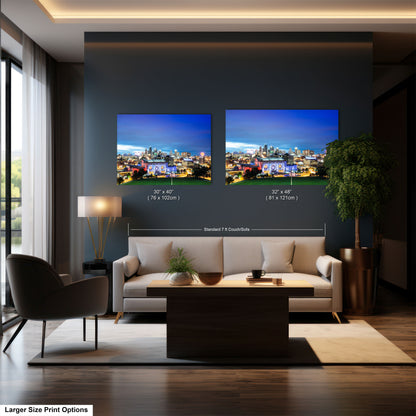 a living room filled with furniture and a large window