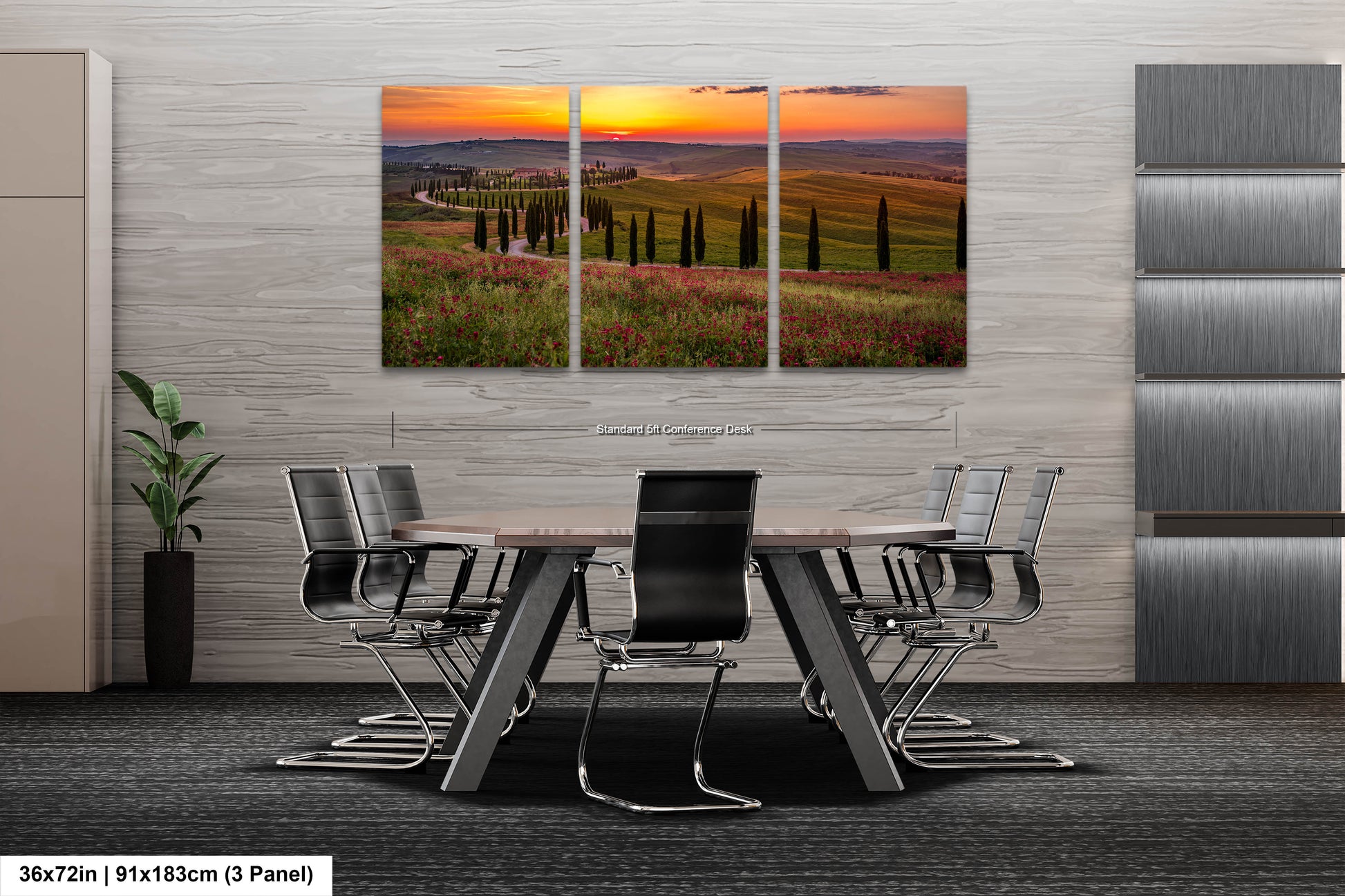 a dining room with a table and chairs