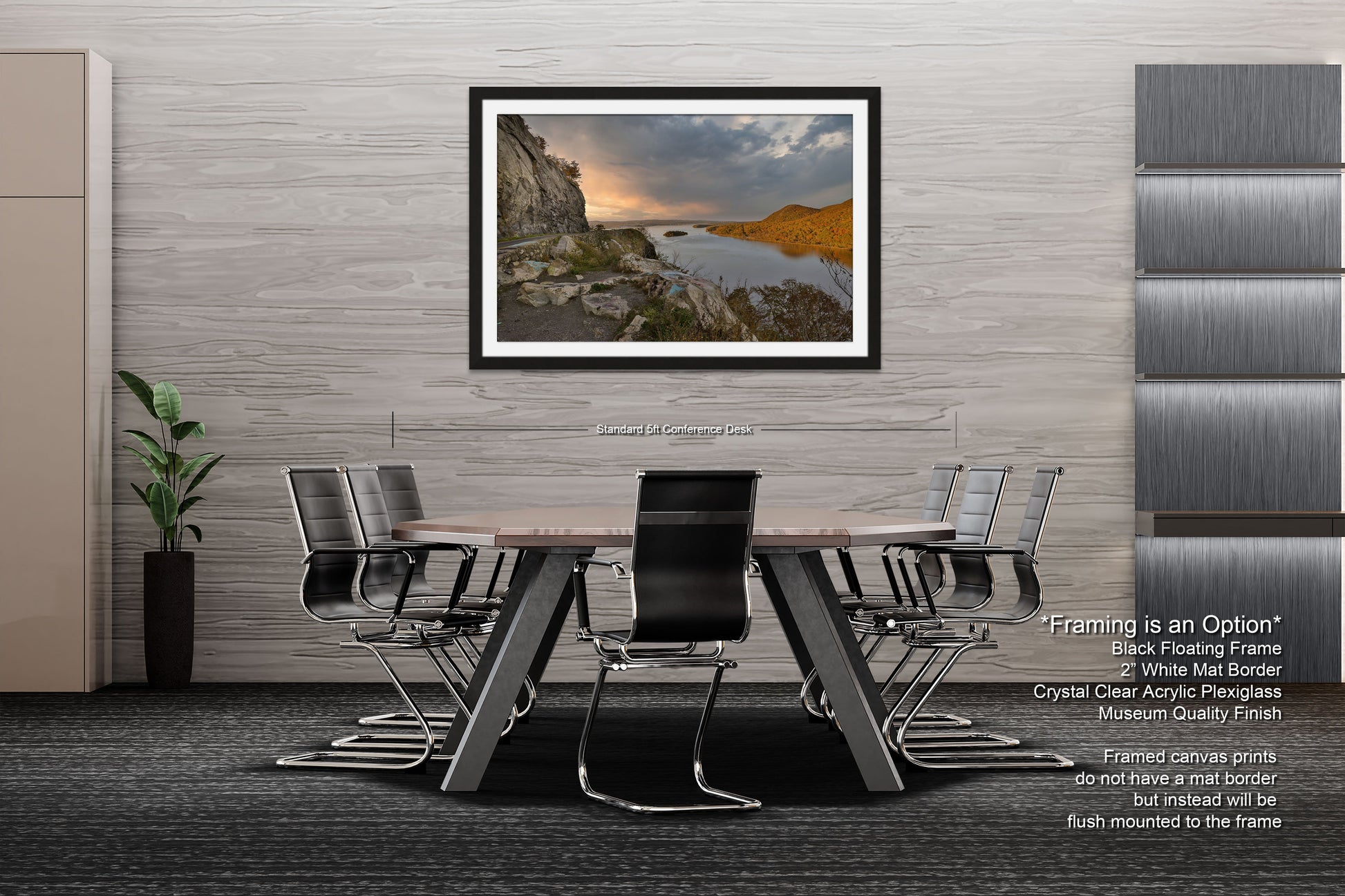 a picture of a dining room with a table and chairs