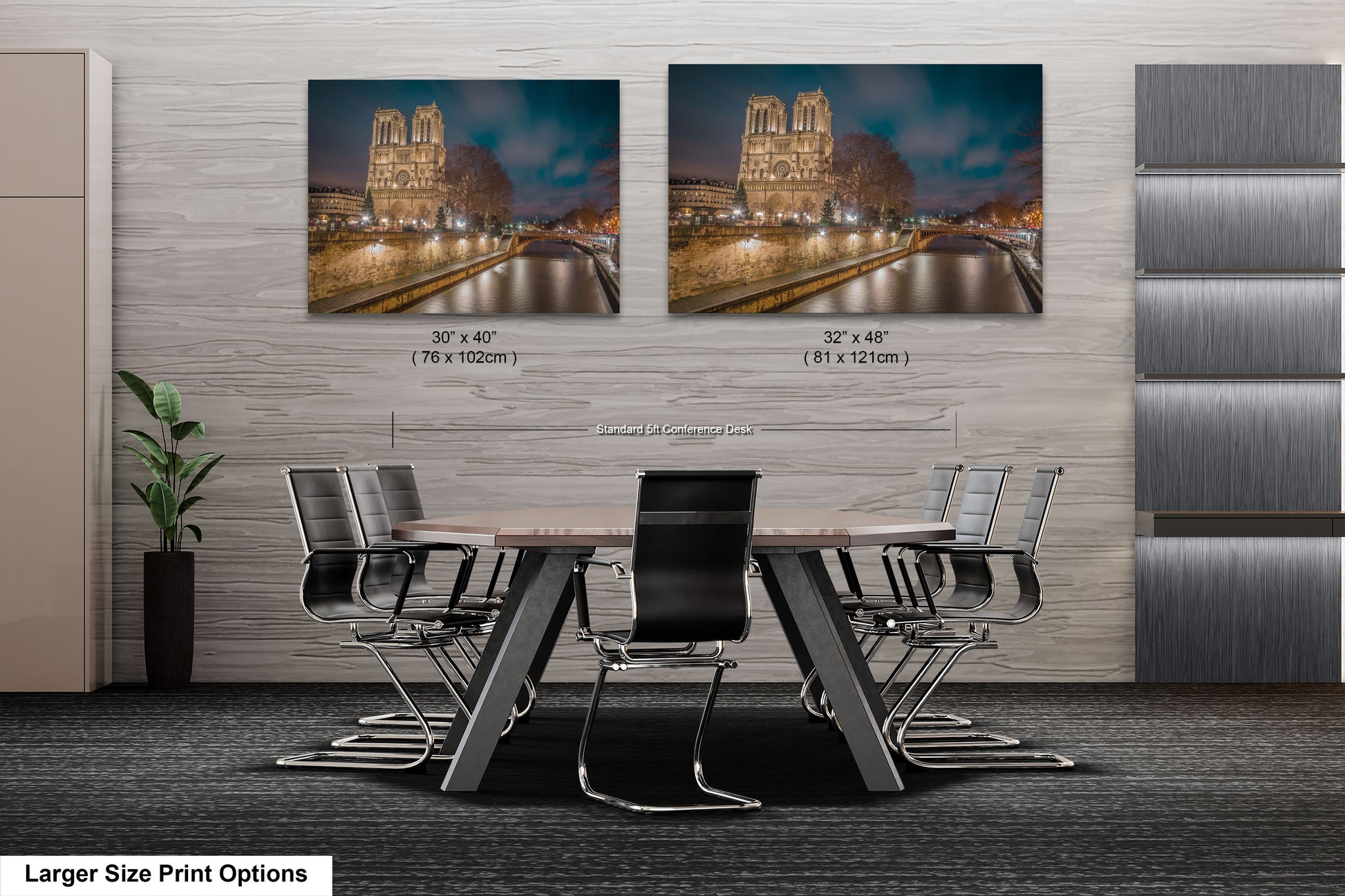 a dining room with a table and chairs