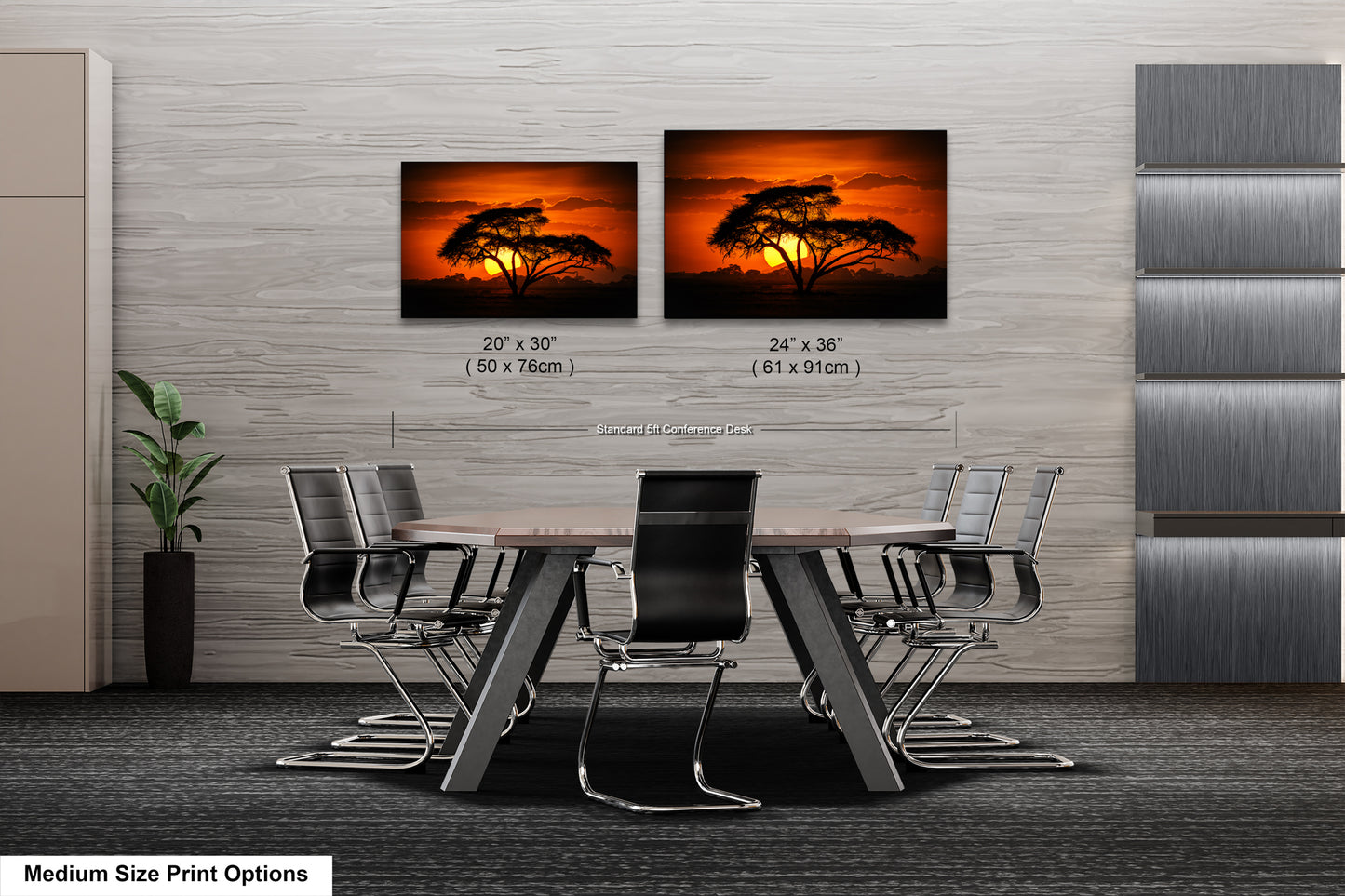 a dining room with a table and chairs