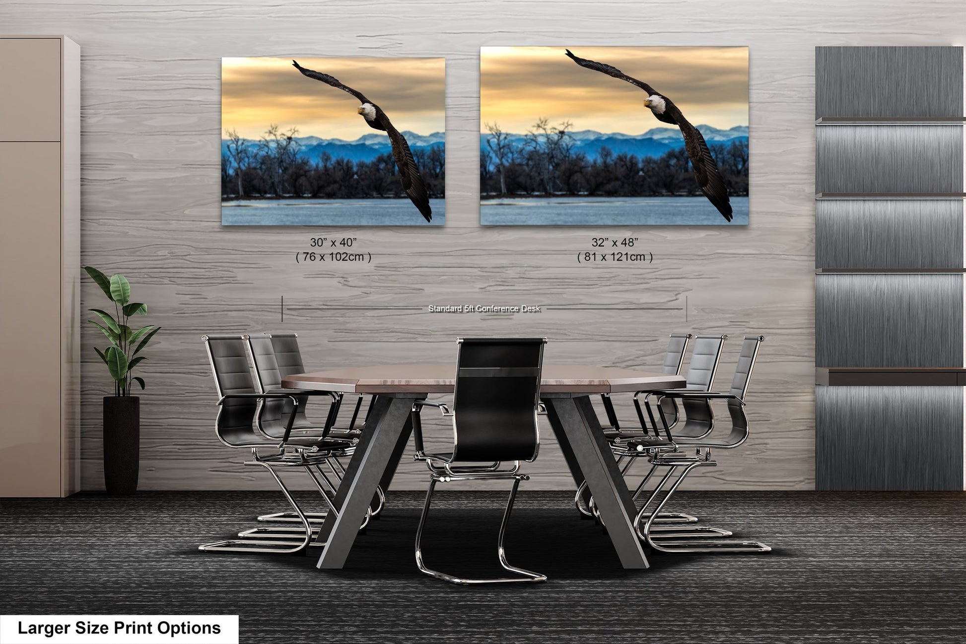 two pictures of a bird flying over a table