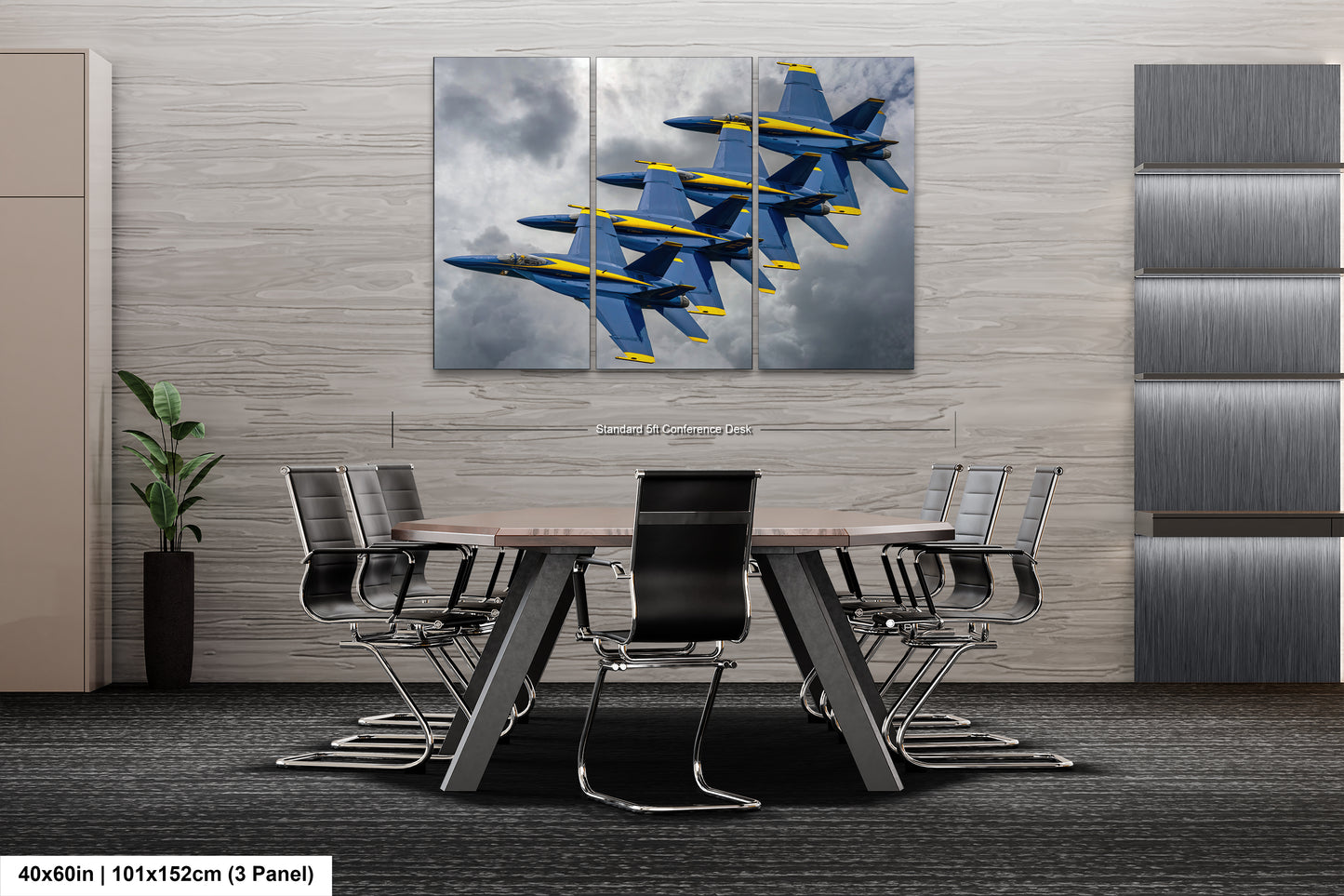 a group of fighter jets flying through the sky