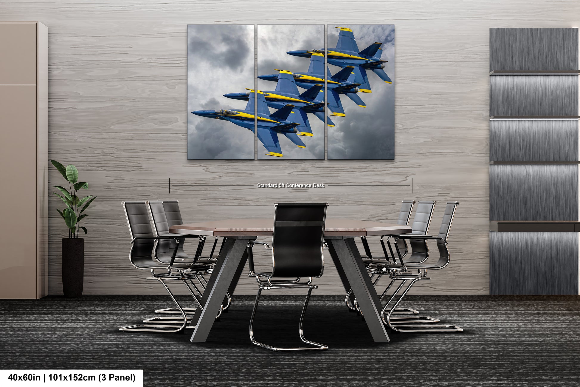 a group of fighter jets flying through the sky