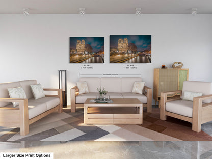 a living room filled with furniture and a painting on the wall