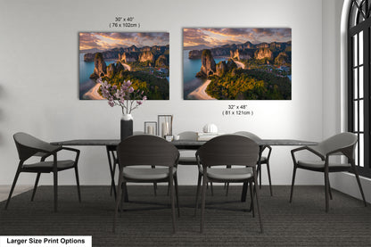 a dining room with a table and chairs