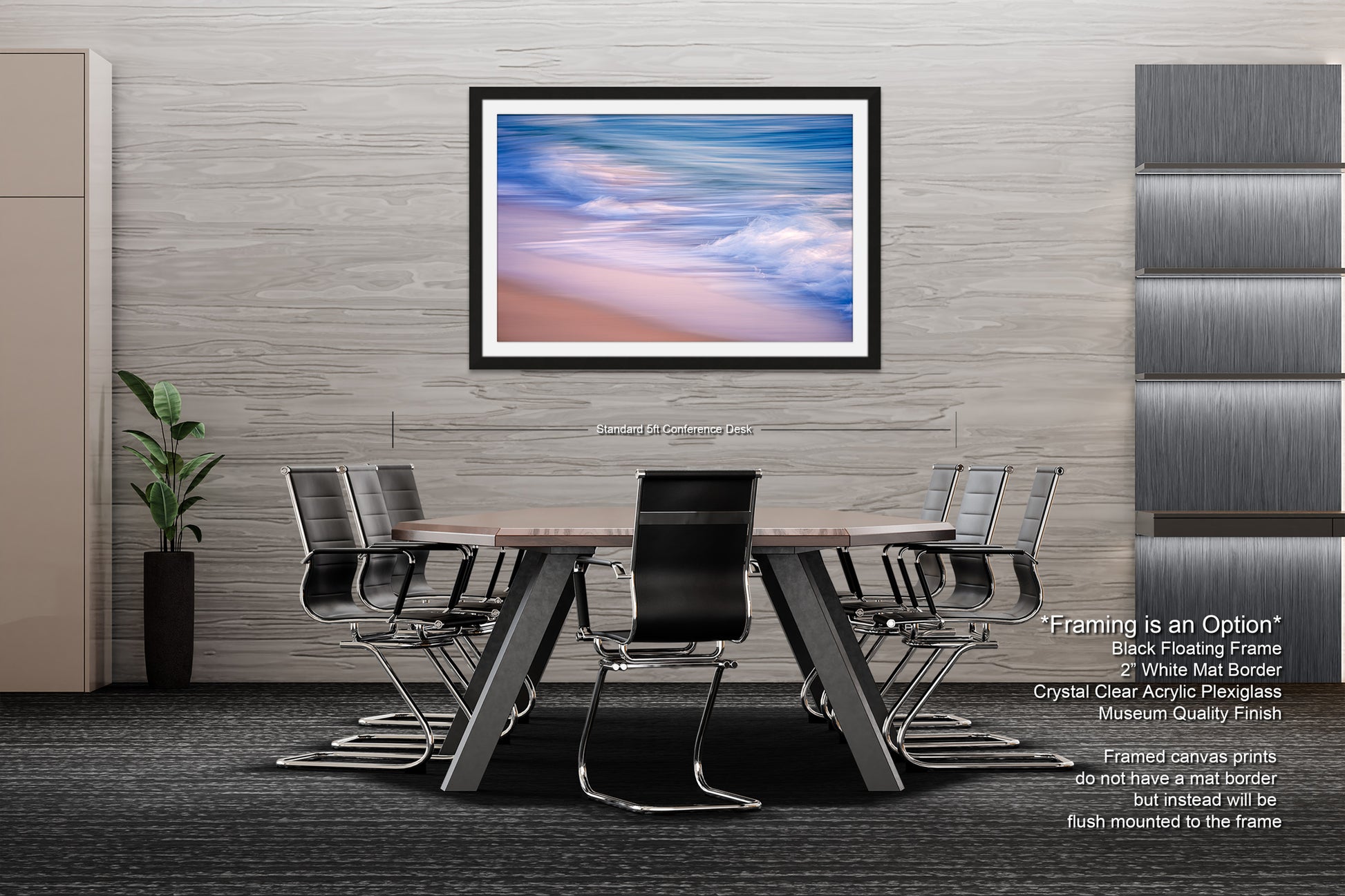 a picture of a dining room with a table and chairs