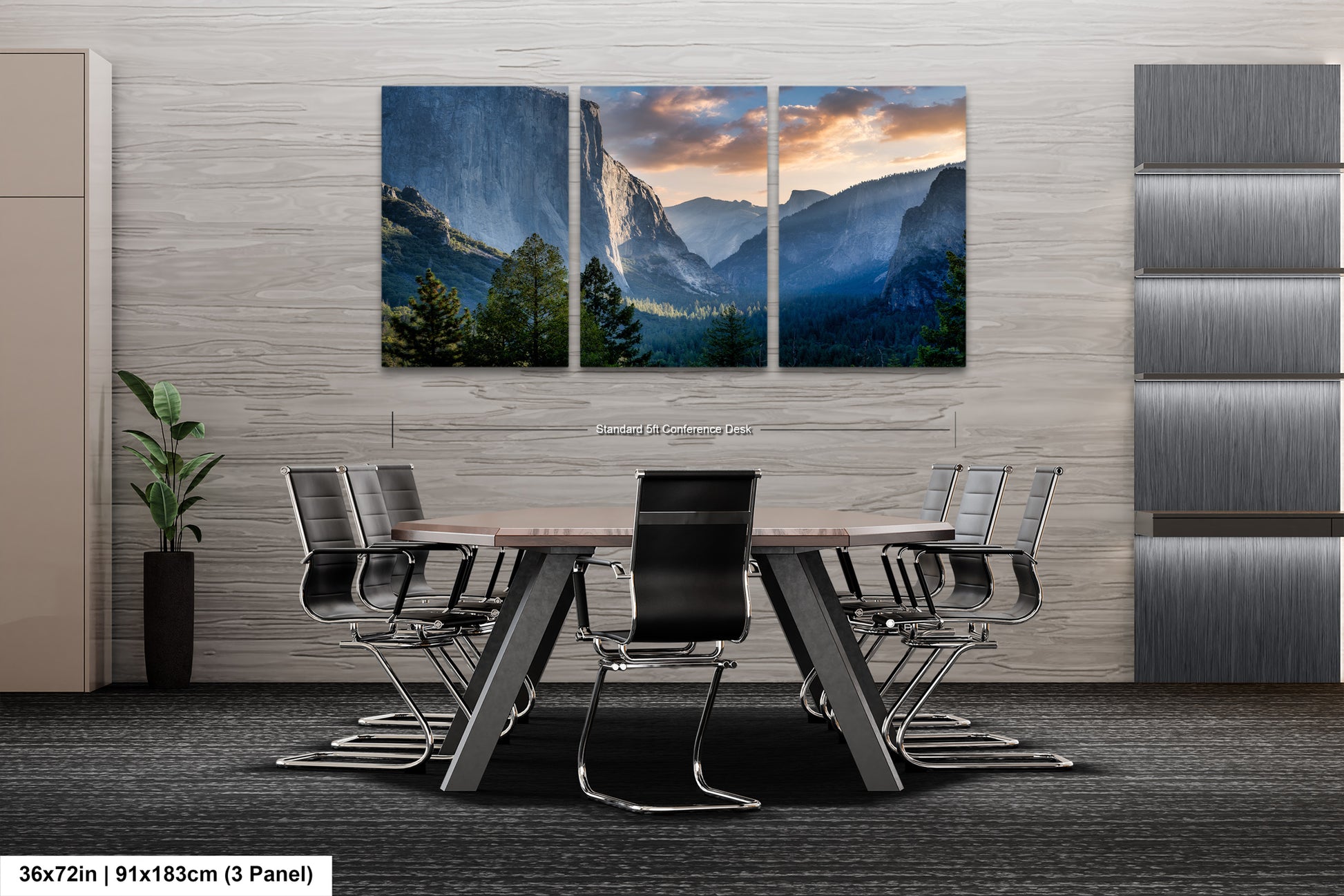 a dining room with a table and chairs