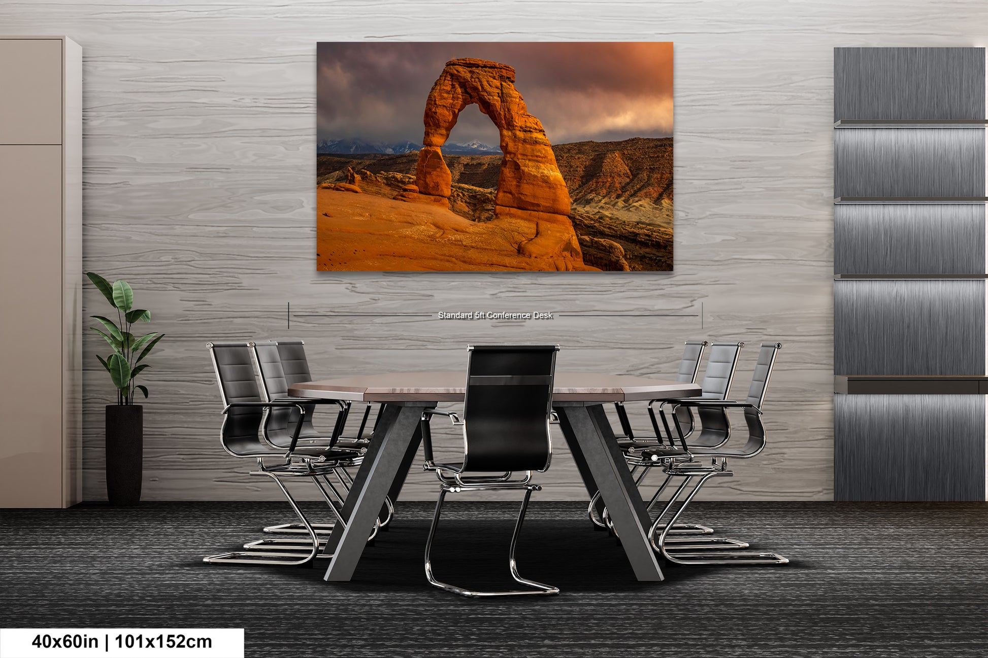 a dining room with a table and chairs