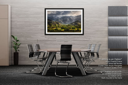 a dining room with a table and chairs
