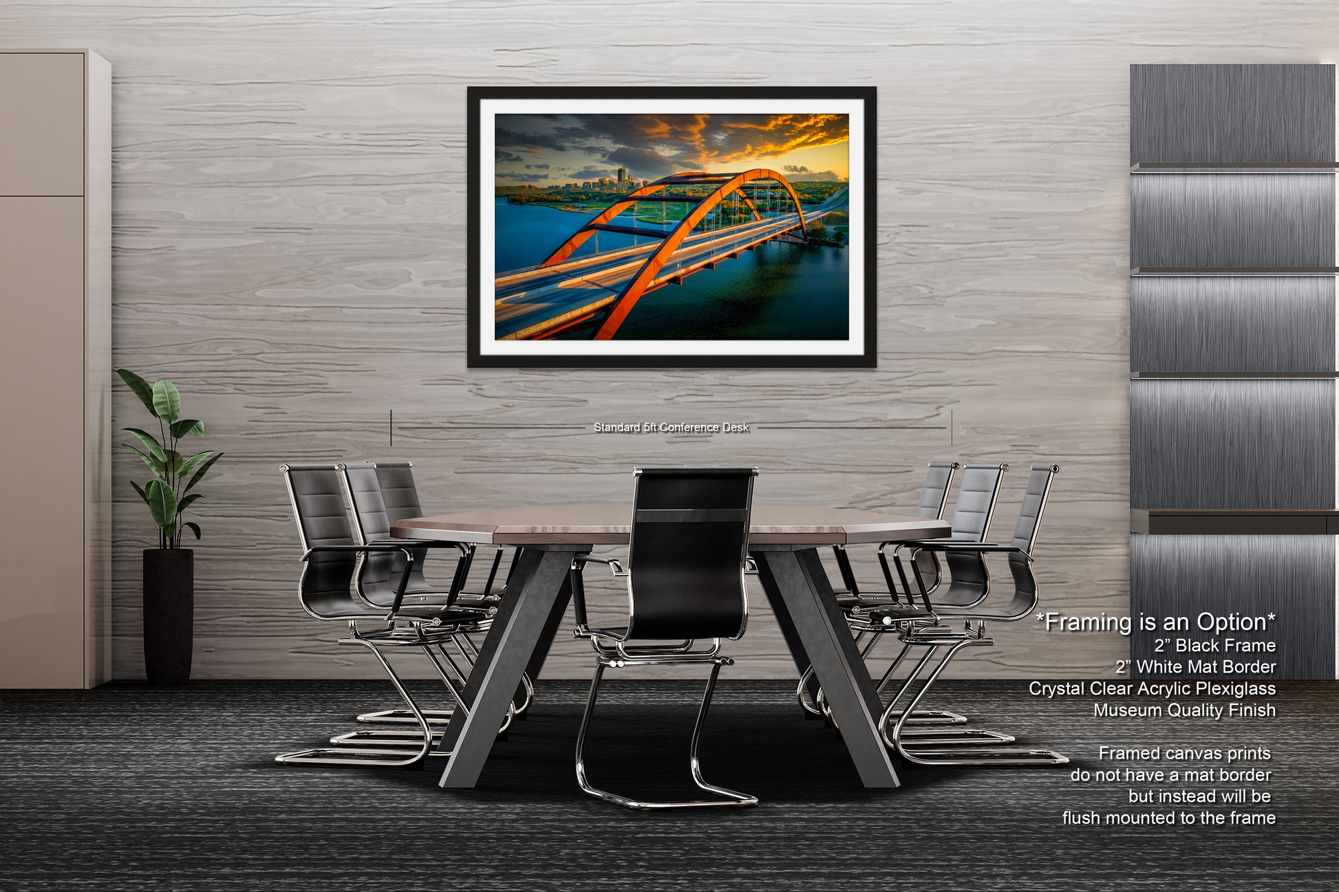a dining room with a table and chairs