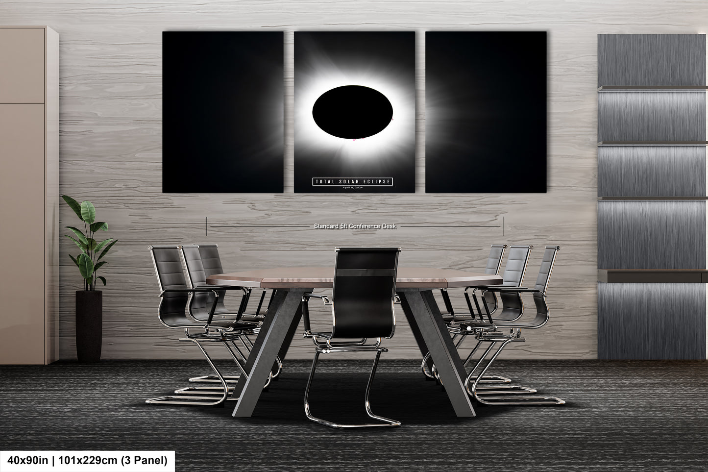 a black and white photo of a table and chairs