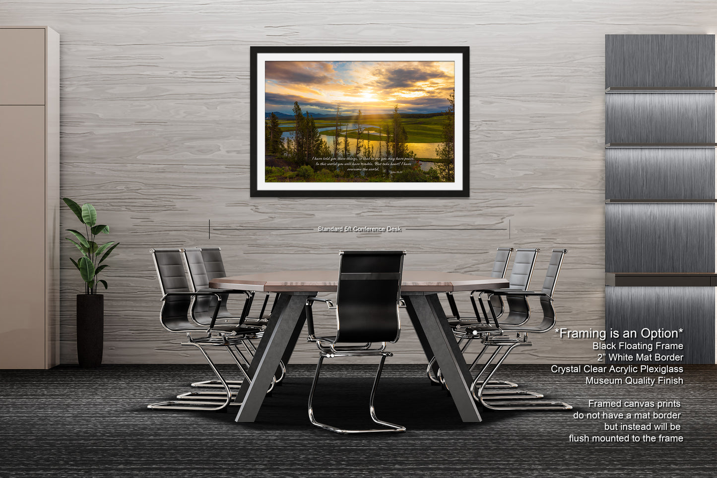 a picture of a dining room with a table and chairs