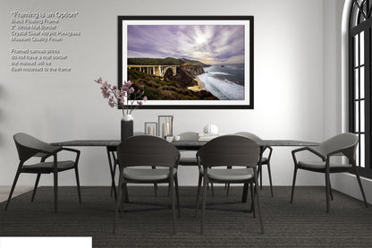 a picture of a dining room with a table and chairs