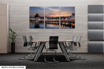 a dining room with a table and chairs