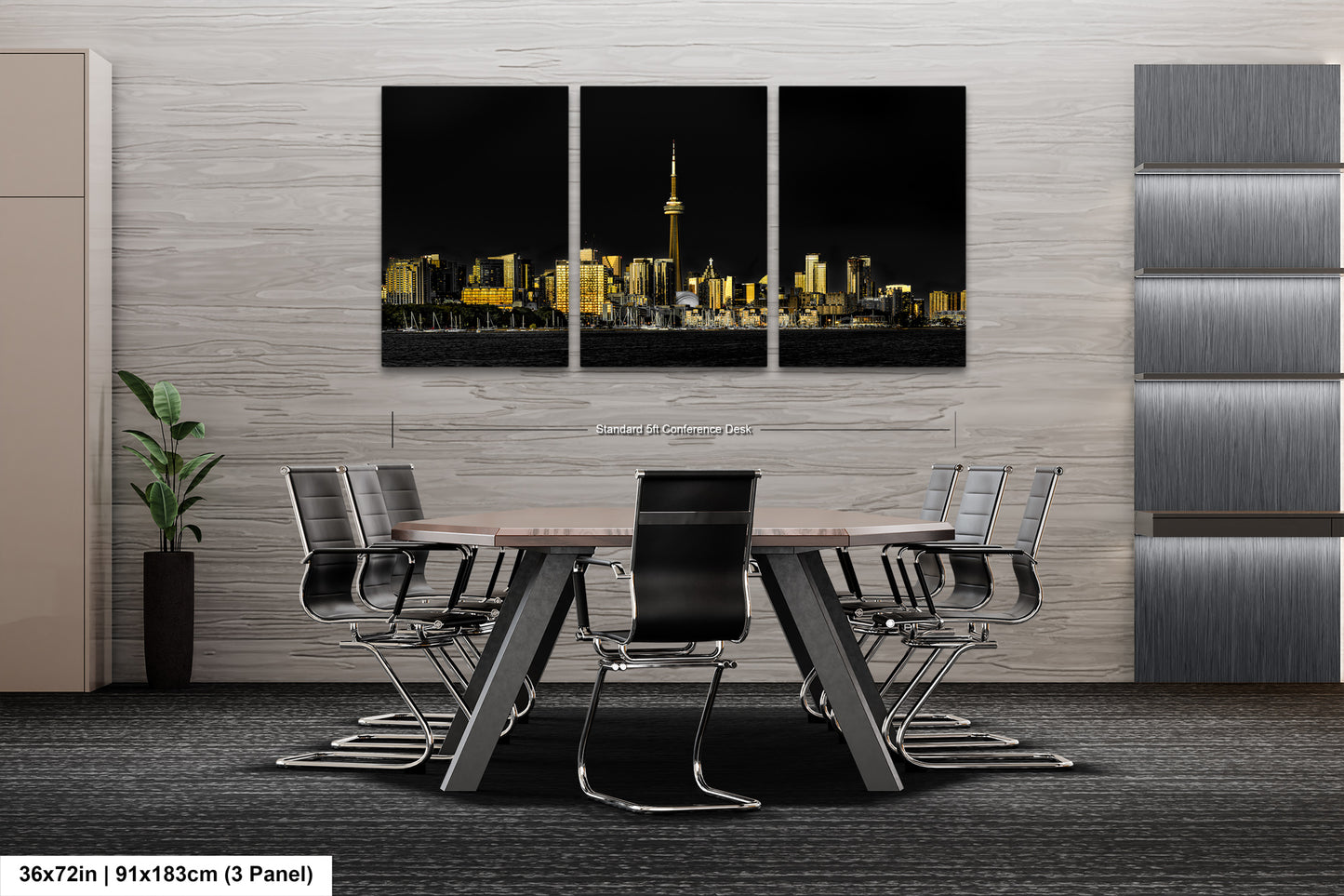 a dining room with a table and chairs