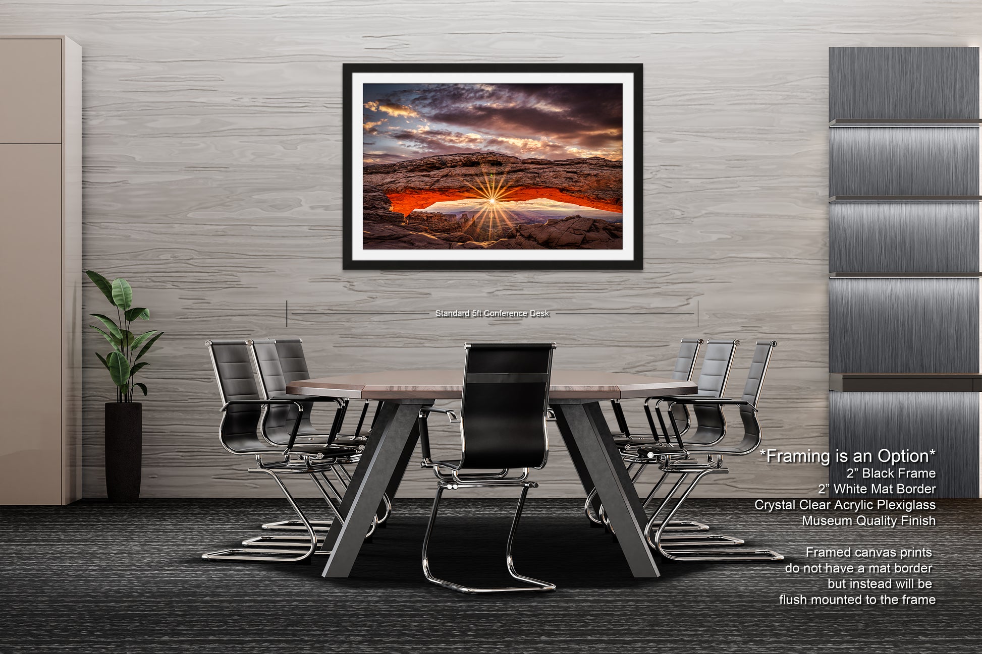 a picture of a dining room with a table and chairs