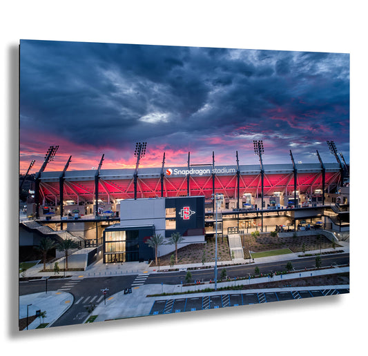Snapdragon Stadium, San Diego, California Sunrise/Sunset Landscape Print/Canvas/Acrylic/Metal