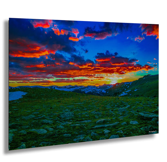 Colorado mountains, Estes Park, Rocky Mountain national park, Trail ridge road sunset, mountain sunset