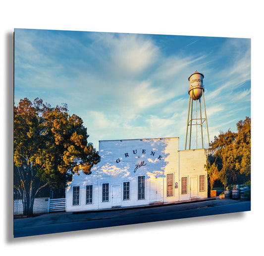 Texas Wall Art - Gruene Hall Photo Print – Oldest Dance Hall in Texas, Premium Paper, Canvas, Acrylic or Metal - Perfect Art for Home Decor