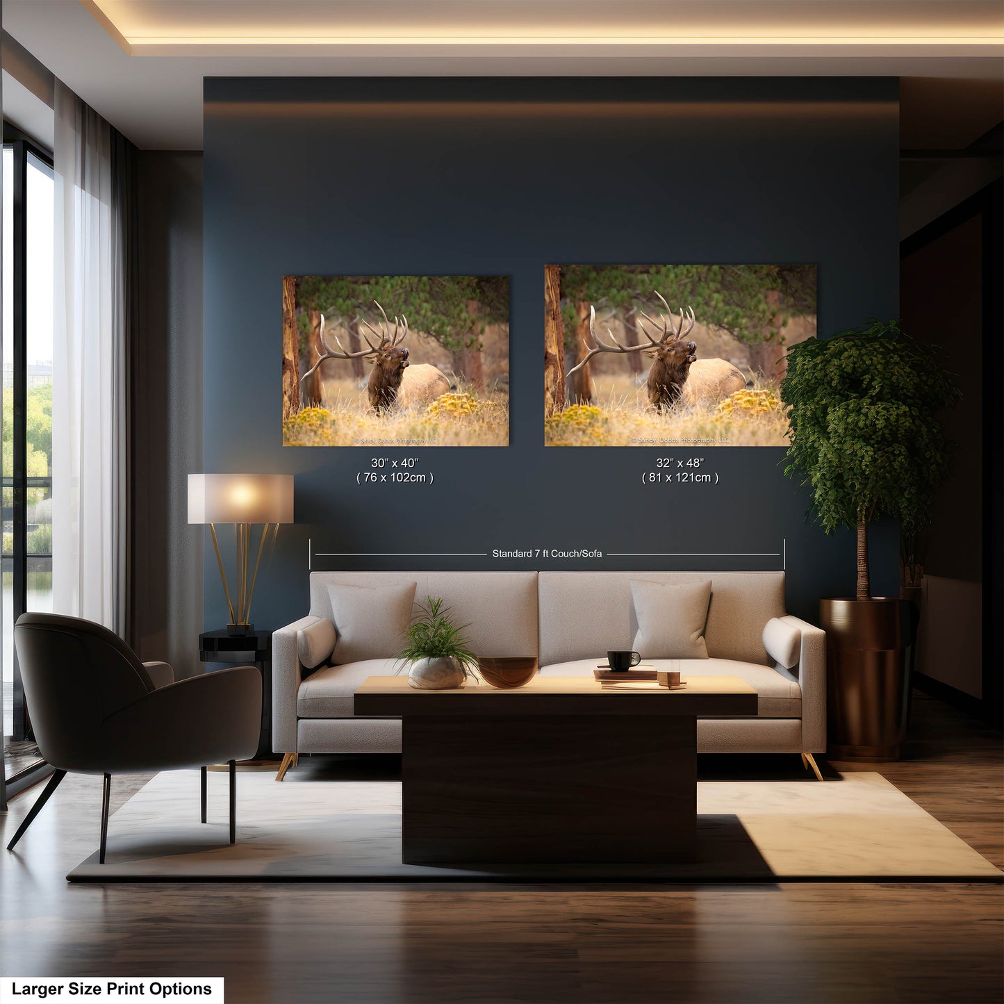 Bull Elk Bugling, Wildlife Wall Canvas, Rocky Mountain National Park, Colorado Canvas Art Prints, Elk Photography, Made in the USA