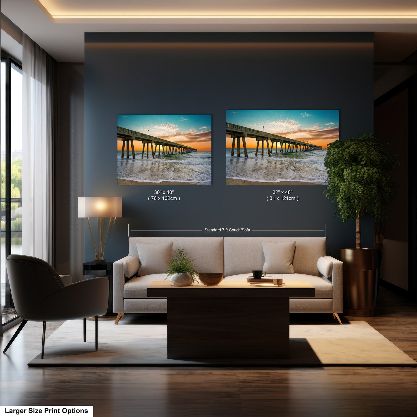 Coastal Awakening: Wrightsville Beach Photography Jonnie Mercers Fishing Pier North Carolina Architectural Seascape Wall Art