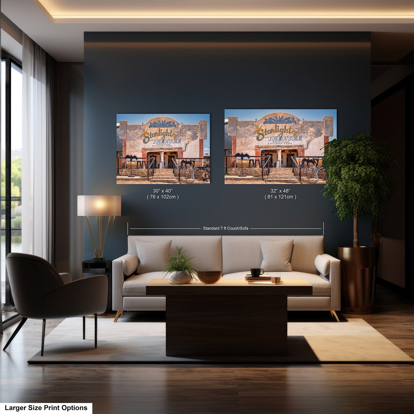 Starlight Theater Terlingua Texas Photo Print: West Texas Ghost Town, Historic Desert Movie Theater Photo on Premium Paper, Canvas or Metal