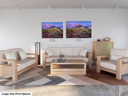 Lost Dutchman State Park, Superstition Mountains, Arizona Photography Wall Art