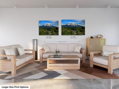 Mt. Sopris canvas picture, Aspen Colorado, Carbondale Colorado, Mount Sopris, Colorado wall art, mountain wall art
