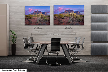Lost Dutchman State Park, Superstition Mountains, Arizona Photography Wall Art