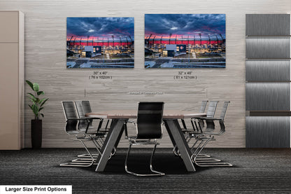 Snapdragon Stadium, San Diego, California Sunrise/Sunset Landscape Print/Canvas/Acrylic/Metal