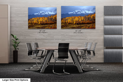 Colorado Mountains in Autumn, Aspens, Dallas Divide, Ridgway, Telluride, Photography wall art
