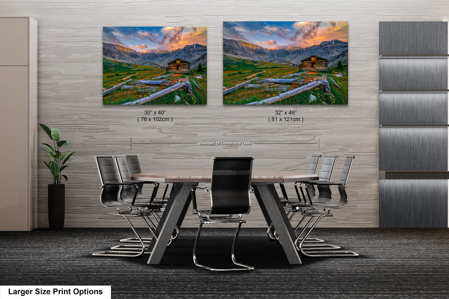 Mayflower Gulch sunset landscape, Leadville Colorado, San Juan mountains, mountain sunset, Rocky Mountains, Colorado art, triptych