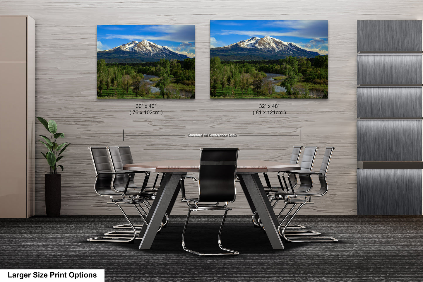 Mt. Sopris canvas picture, Aspen Colorado, Carbondale Colorado, Mount Sopris, Colorado wall art, mountain wall art