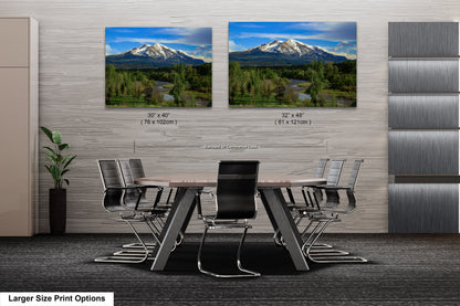 Mt. Sopris canvas picture, Aspen Colorado, Carbondale Colorado, Mount Sopris, Colorado wall art, mountain wall art