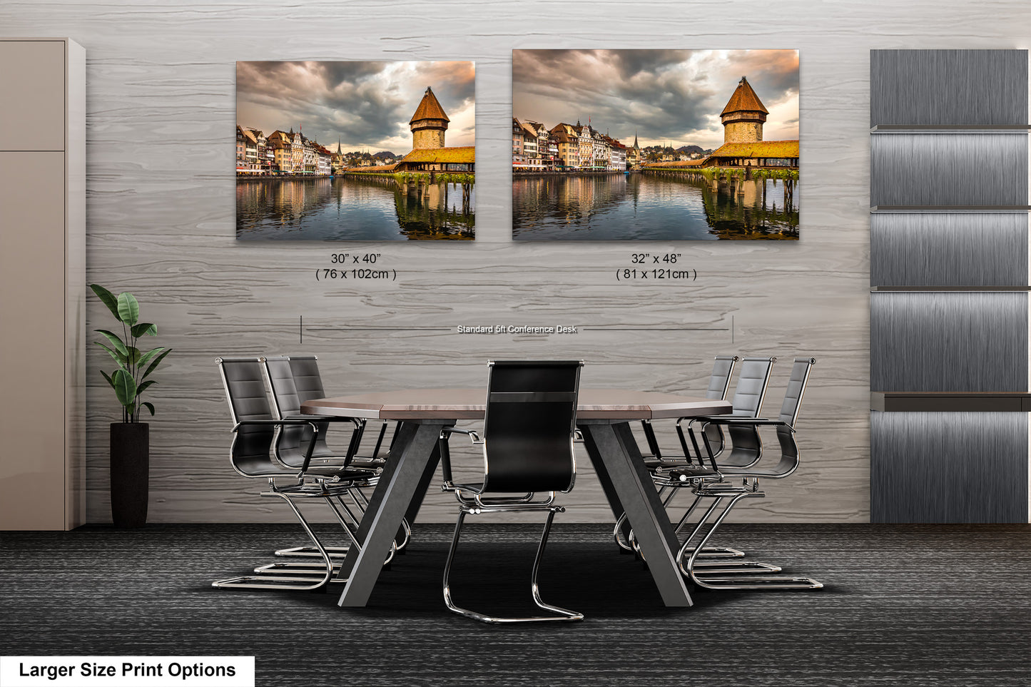 Lucerne Bridge Photography, Kapellbrucke Print, Chapel Bridge Photo Art, Canvas Print, Canvas Wall Art, Fine Art Print