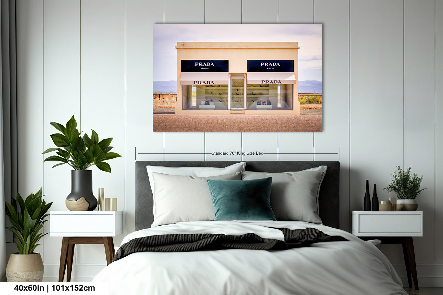 Marfa Texas Fashion Store Photography Wall Art Print - Neutral Room Decor Poster on Premium Photo Paper, Canvas, Acrylic, or Metal