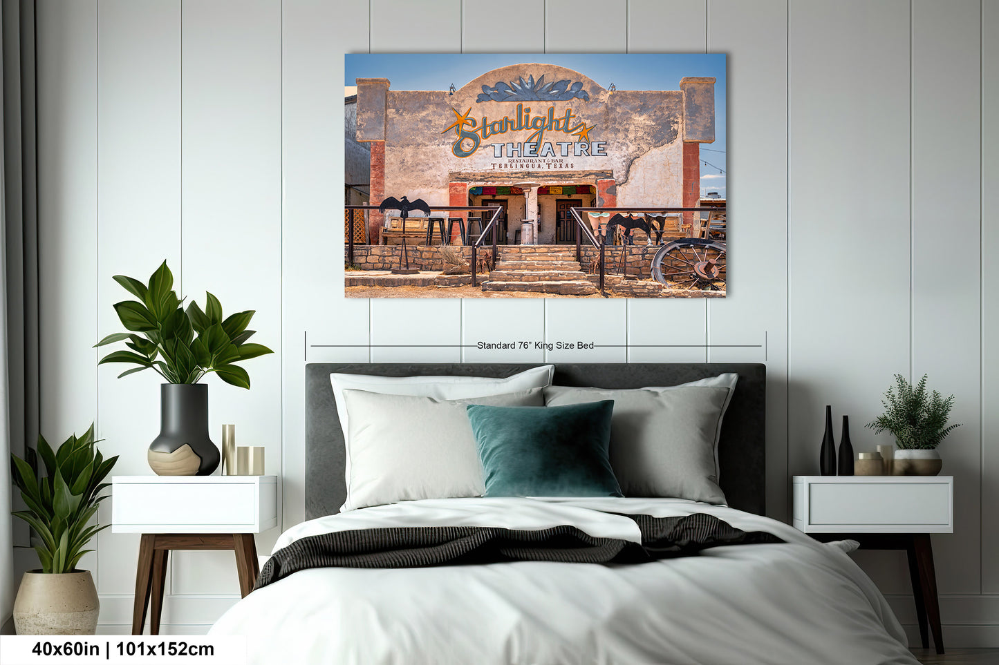 Starlight Theater Terlingua Texas Photo Print: West Texas Ghost Town, Historic Desert Movie Theater Photo on Premium Paper, Canvas or Metal
