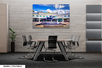 Kentucky Derby Decor, Horse Racing Art, Churchill Downs Canvas Print, Iconic Landmark Wall Decor