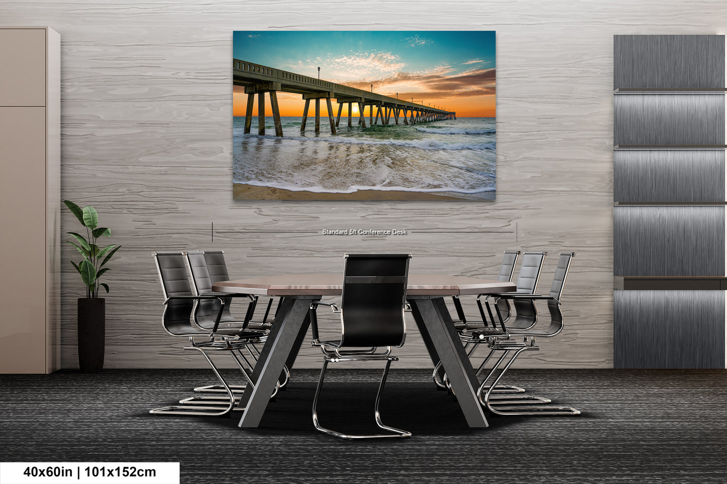 Coastal Awakening: Wrightsville Beach Photography Jonnie Mercers Fishing Pier North Carolina Architectural Seascape Wall Art