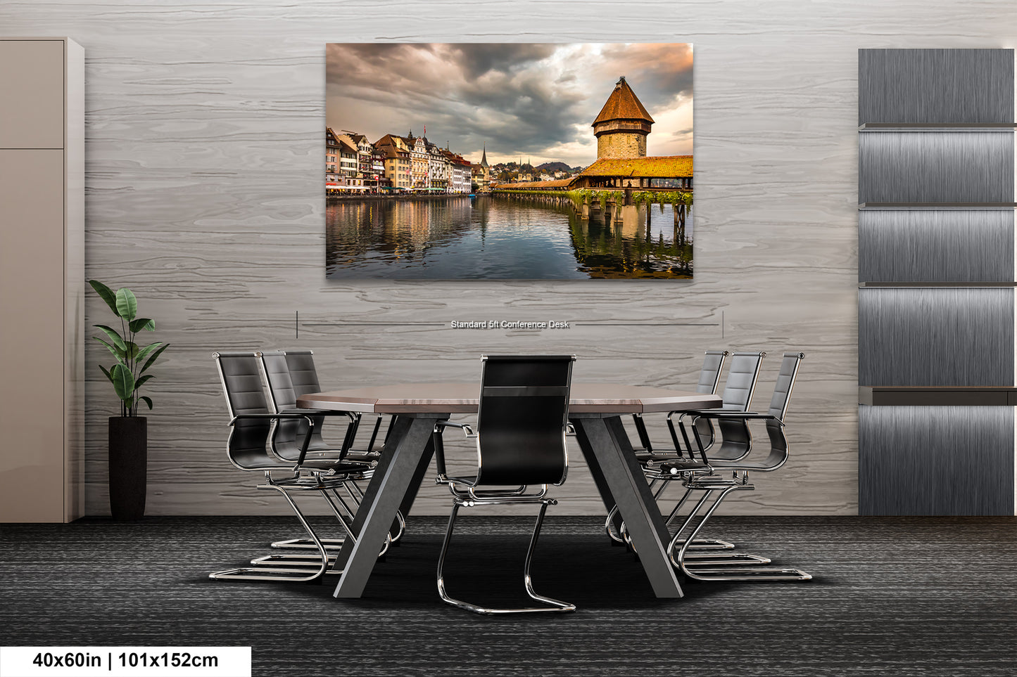 Lucerne Bridge Photography, Kapellbrucke Print, Chapel Bridge Photo Art, Canvas Print, Canvas Wall Art, Fine Art Print