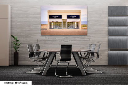 Marfa Texas Fashion Store Photography Wall Art Print - Neutral Room Decor Poster on Premium Photo Paper, Canvas, Acrylic, or Metal