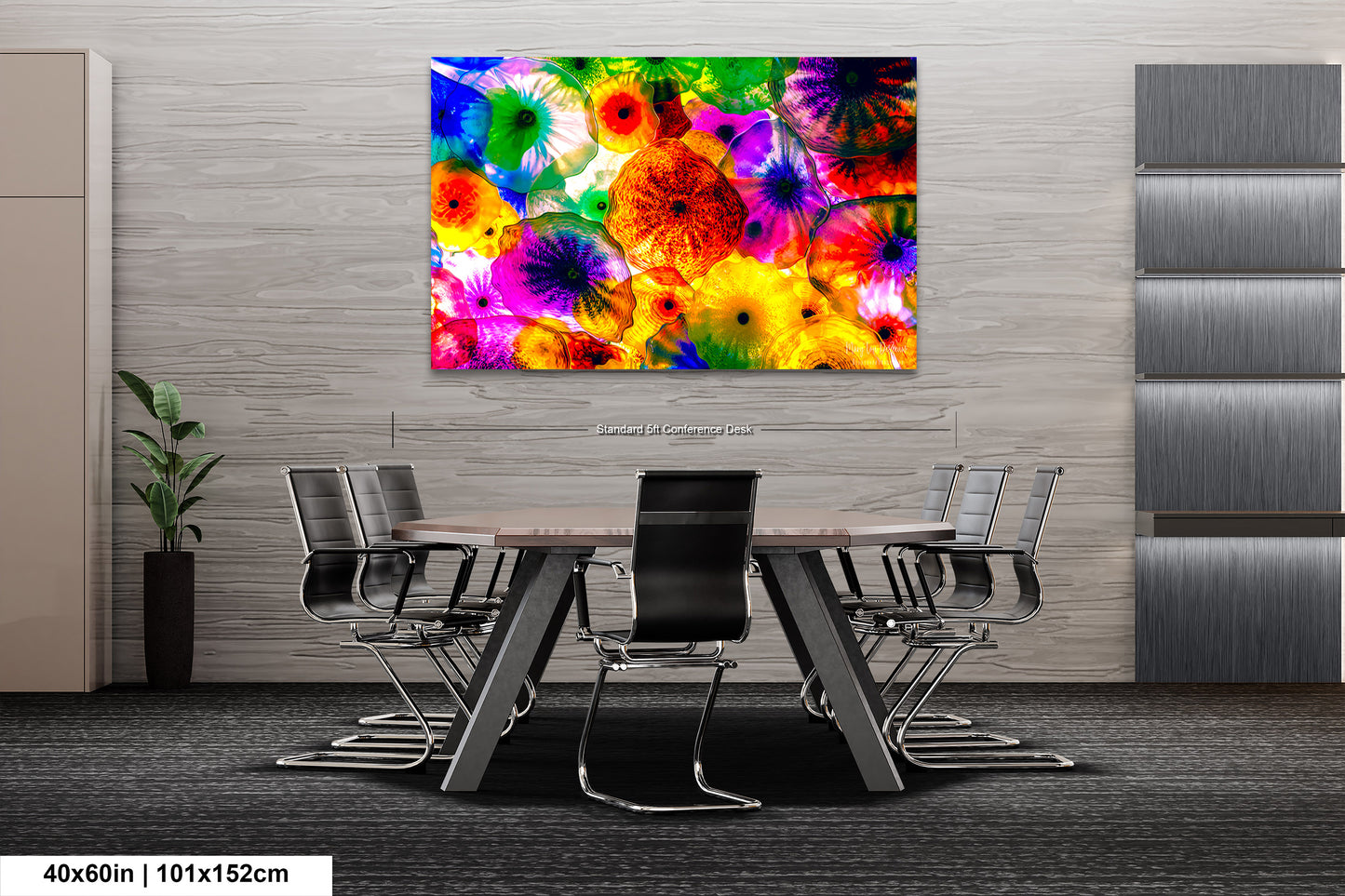 Chihuly Ceiling Glass Art, Bellagio, Las Vegas, Blueyes Photography, Dale Chihuly, Beautiful Colorful Glass , Fine Art Print, Fiori Di Como