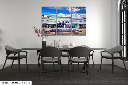 Kentucky Derby Decor, Horse Racing Art, Churchill Downs Canvas Print, Iconic Landmark Wall Decor