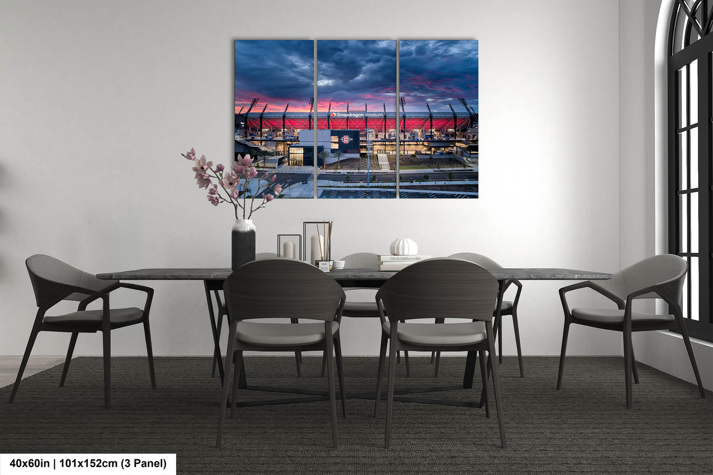Snapdragon Stadium, San Diego, California Sunrise/Sunset Landscape Print/Canvas/Acrylic/Metal